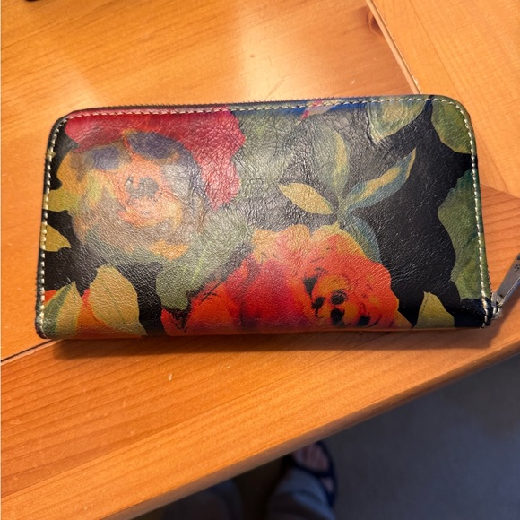 Patricia Nash Floral Leather Wallet - Picture 2 of 3